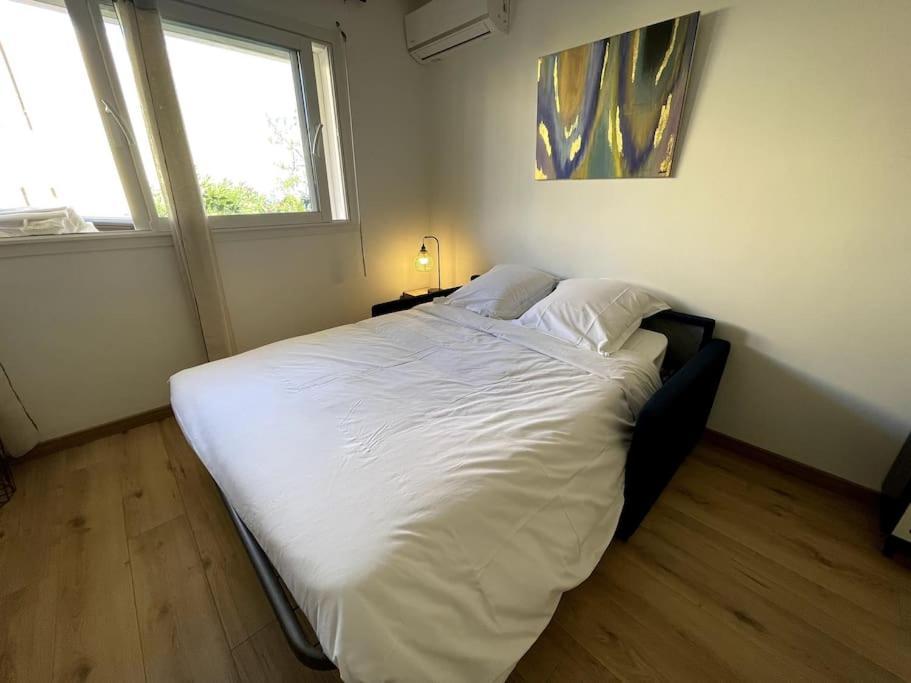 Charmant Studio Climatise Avec Parking, Au Coeur De Pietranera, Plage A 500M, Bastia A 2Km Ville-di-Pietrabugno ภายนอก รูปภาพ